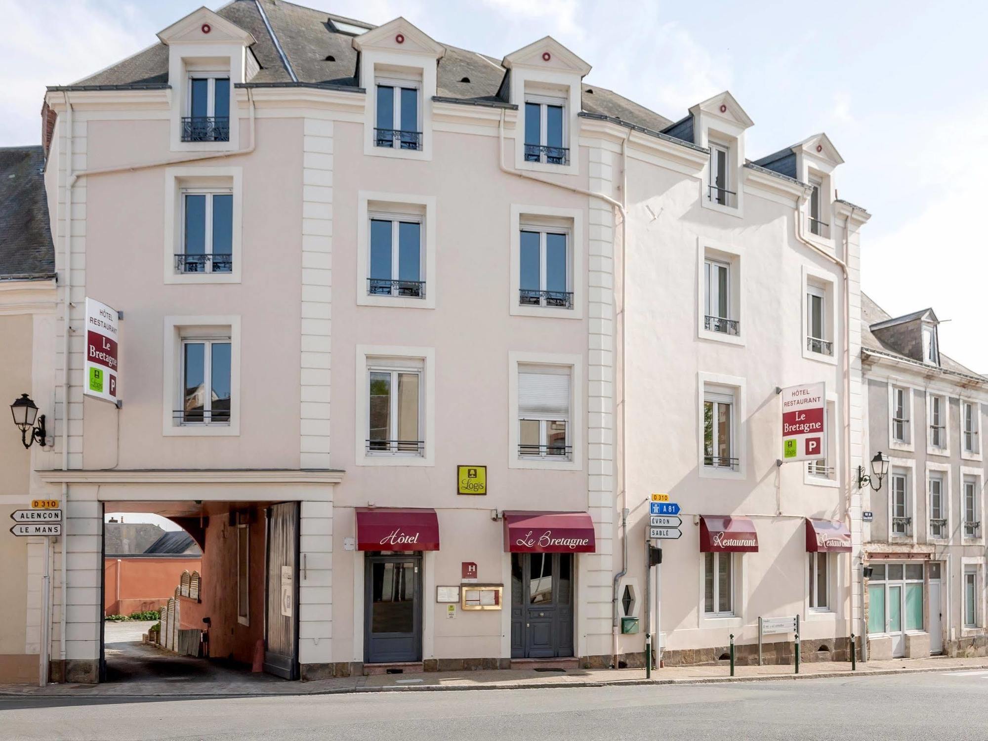Logis Le Bretagne Otel Sillé-le-Guillaume Dış mekan fotoğraf